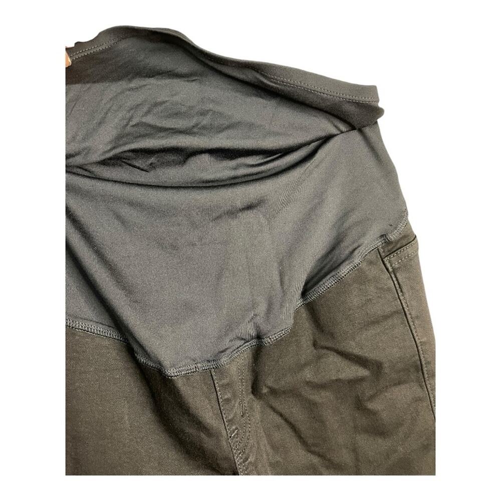 J. Crew Factory Over The Belly Maternity Jeans in Signature Stretch Black 25 NWT - Picture 7 of 11